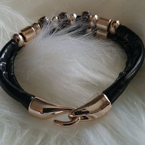 Black and Gold Fashion Bracelet